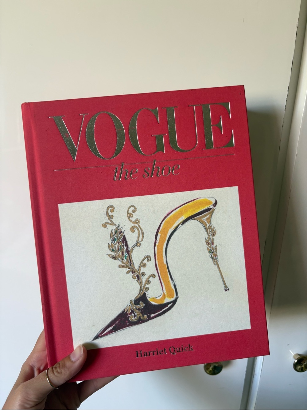 Vogue Red Cover Coffee Table Book - The Shoe